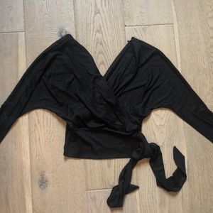 Dynamite dressy crop top